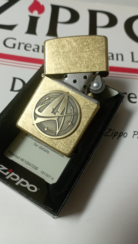 Zippo - STAR TREK - No reserve price - Lighter - Brass #4.3