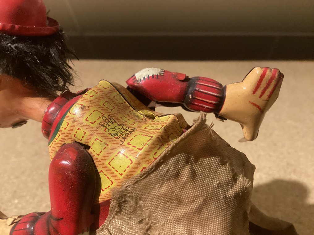 TPS - 轮滑小丑玩具，未包装 - 发条玩具 - 1950-1959 - 日本 #3.2