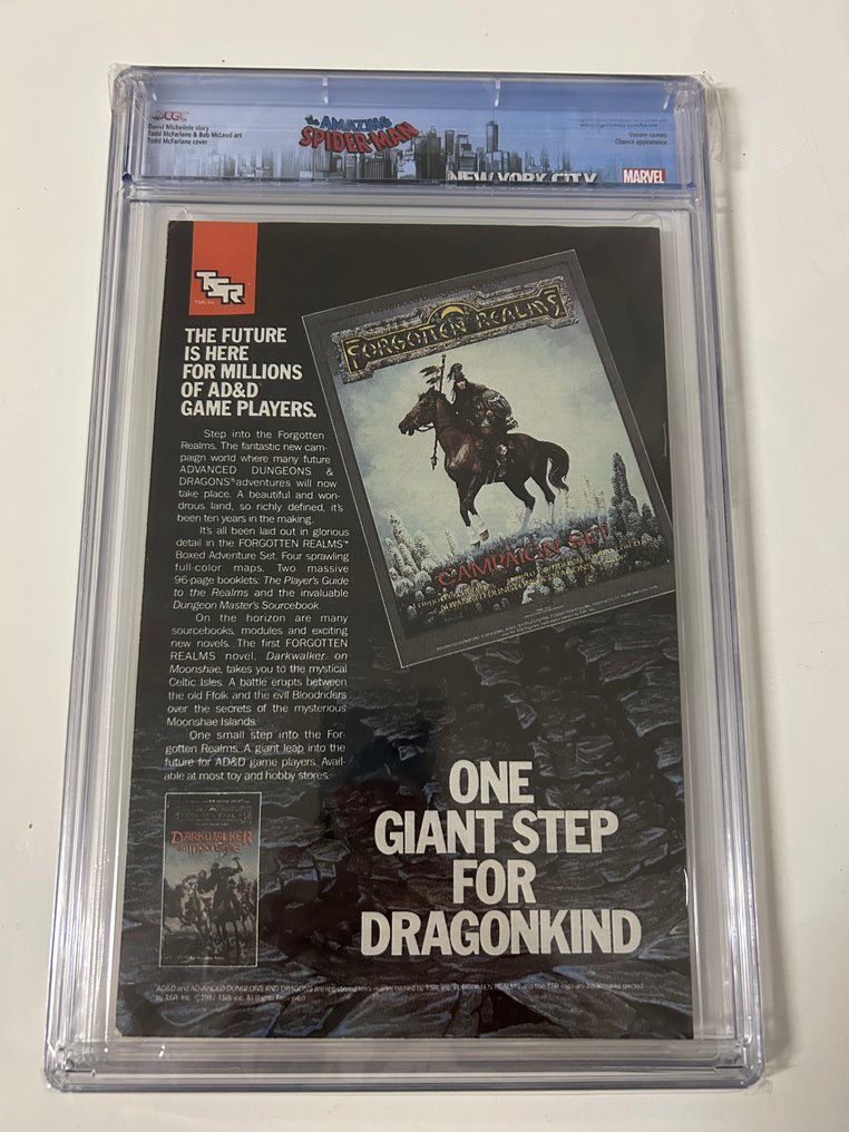 The Amazing Spider-Man #299 - Survival of the Hittest! - Venom cameo appearance - Custom Label - 1 Graded comic - 第一版 - 1987 - CGC 9.4 #1.0