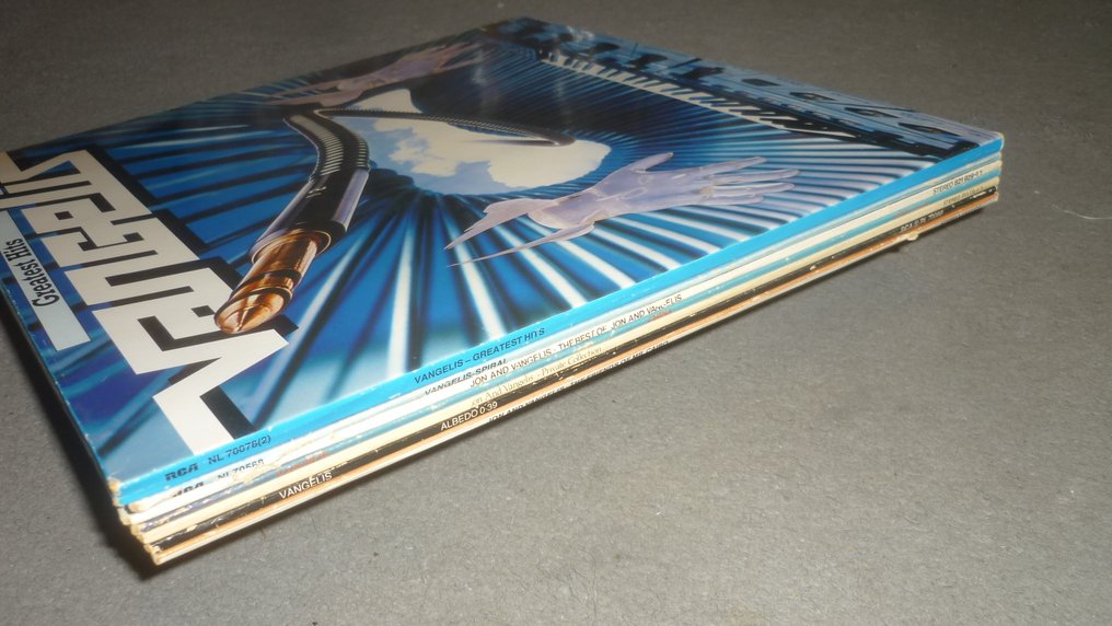 Vangelis - Lot of 7 classic albums incl. Double - Multiple titles - LP - 1979 #1.0