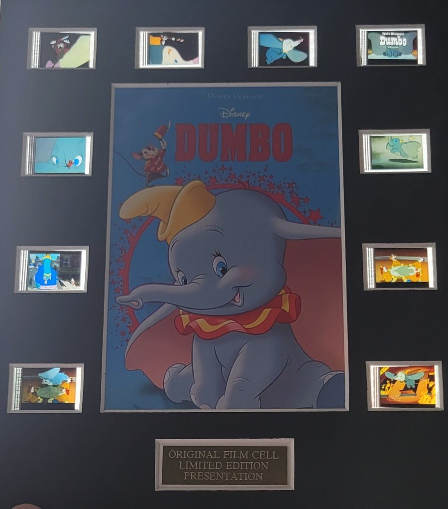 Dumbo - Framed Film Cell Display with COA #1.0