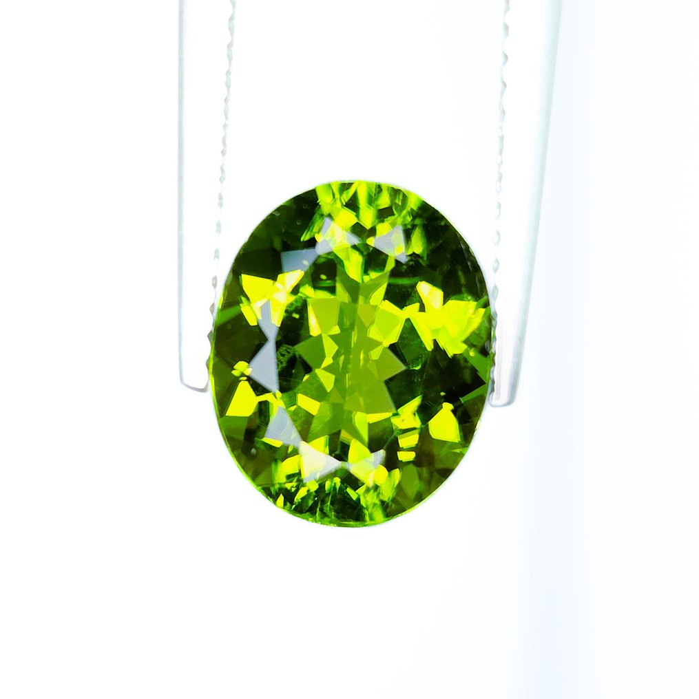 没有保留价 橄榄石 - 4.31 ct - 国际宝石研究院(IGI) #1.0