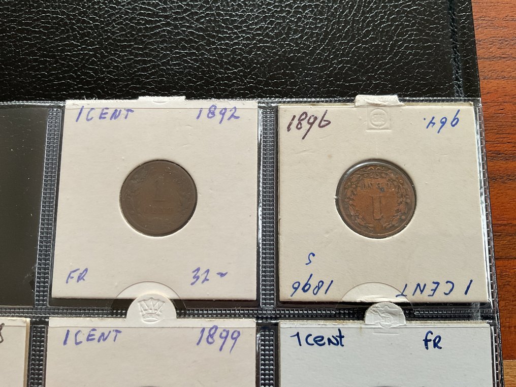 Nederland. Wilhelmina. 1892-1948 1 cent (37) complete serie (Zonder minimumprijs) #2.1