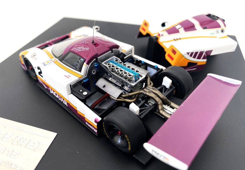 HPI Racing 1/43 – 捷豹 XJR-9 - 1988 Le Mans winner – Jan Lammers. #3.2