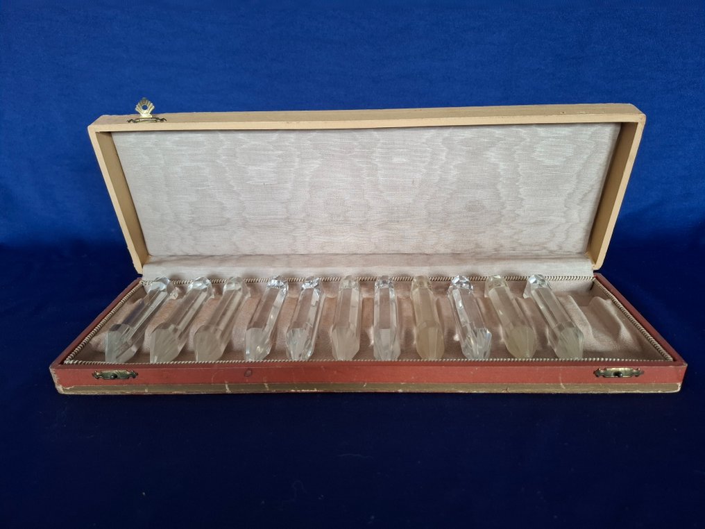 Karl Palda - Karl Palda - Knife rest (11) - Crystal - Support for Art Deco trade fairs #3.2