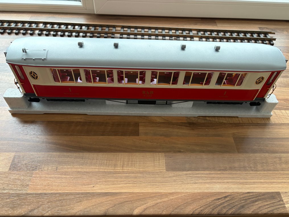 LGB G - 30650 - Personvagn för modelltåg (1) - passagerarvagn - RhB #2.1