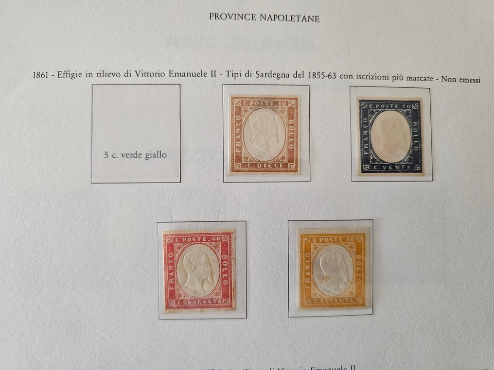 Regatul Italiei - Colecție 1861 până în 1942, mnh la 85%, restul lin și uzate, valoare sassone 2024 euro 75.000,00, #3.2
