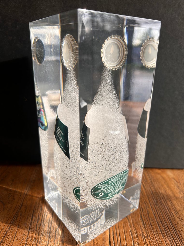 Plaque - Perrier special Andy Warhol resin inclusion #4.3