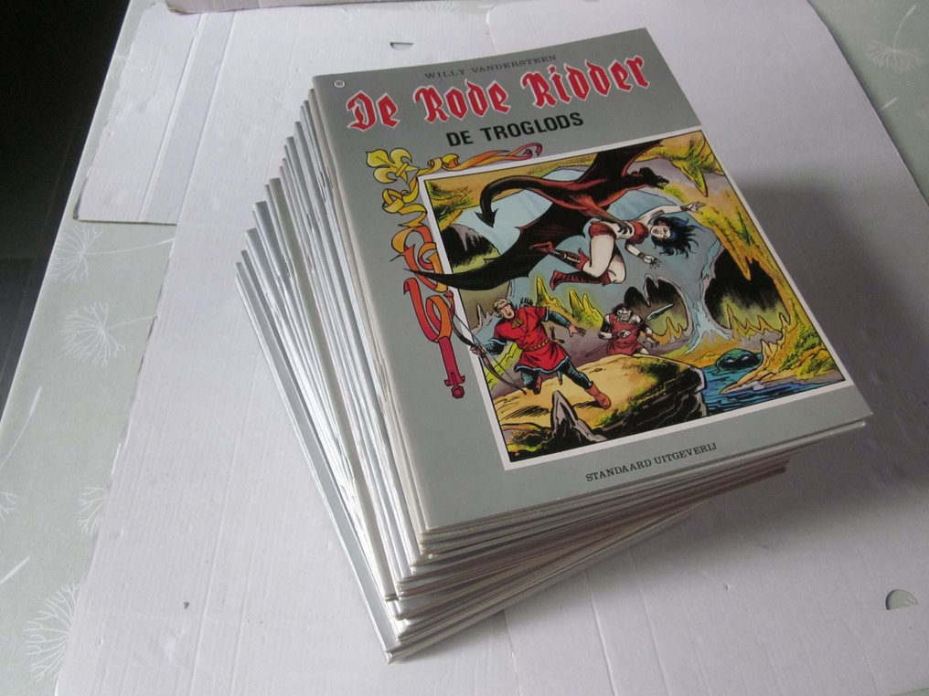 De Rode Ridder 107 t/m 150 - opeenvolgende reeks SC - 43 Album - First edition - 1984/1994 #1.0