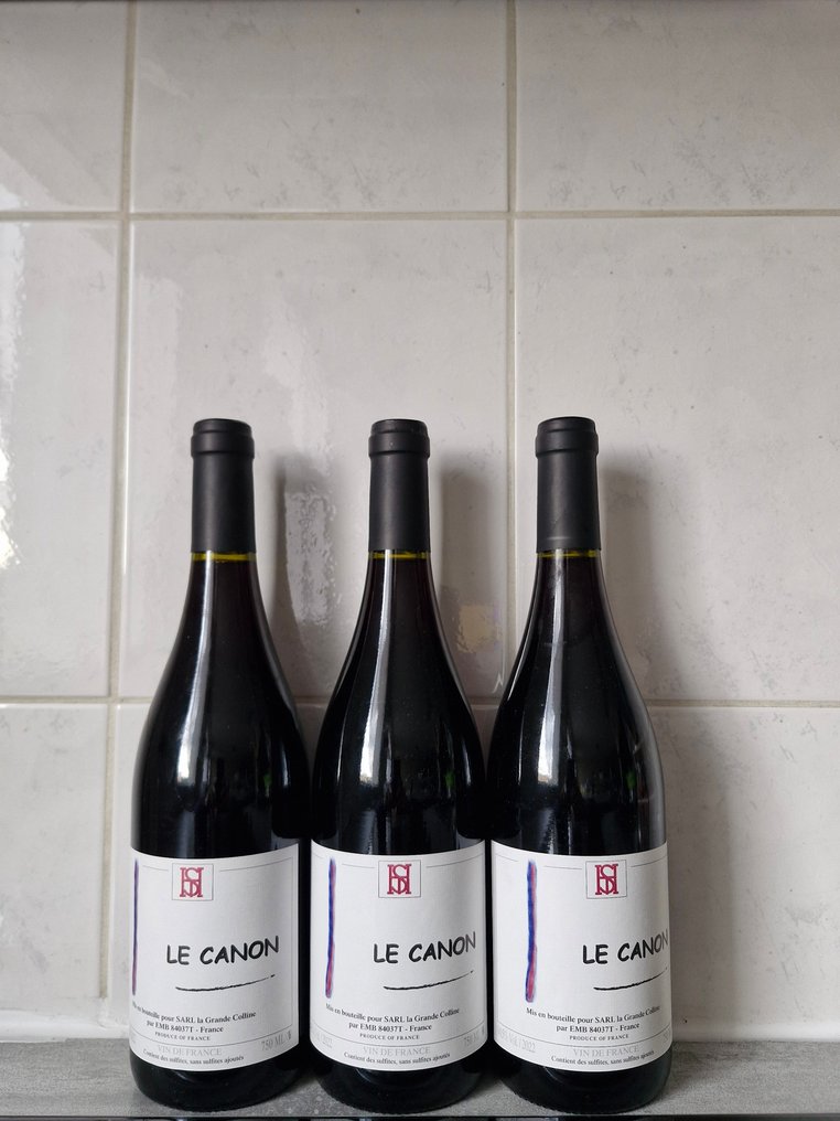 2022 Hirotake Ooka Domaine de la Grande Colline "le Canon" - Rhône - 3 Bottles (0.75L) #1.0