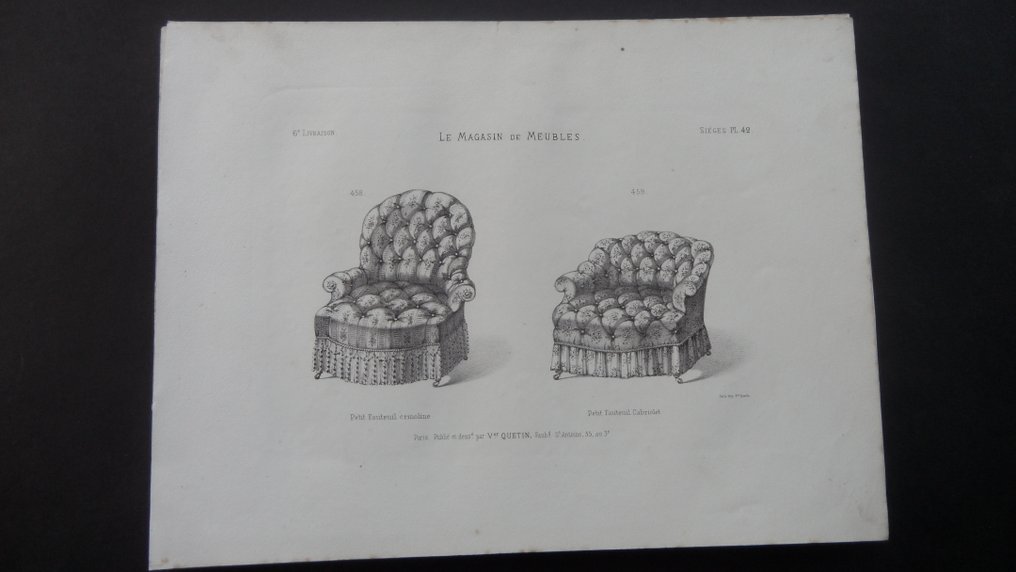 Desire Guilmard / F. Tessier - Le magasin des meubles - 1860 #2.1