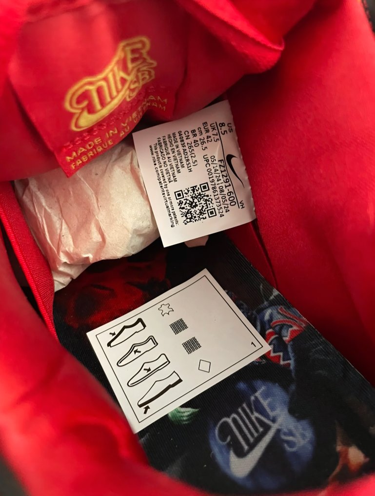 Nike - Dunk Low SB, (No RP) - Αθλητικά παπούτσια με χαμηλό αστράγαλο - Mέγεθος: EU 42 #4.3