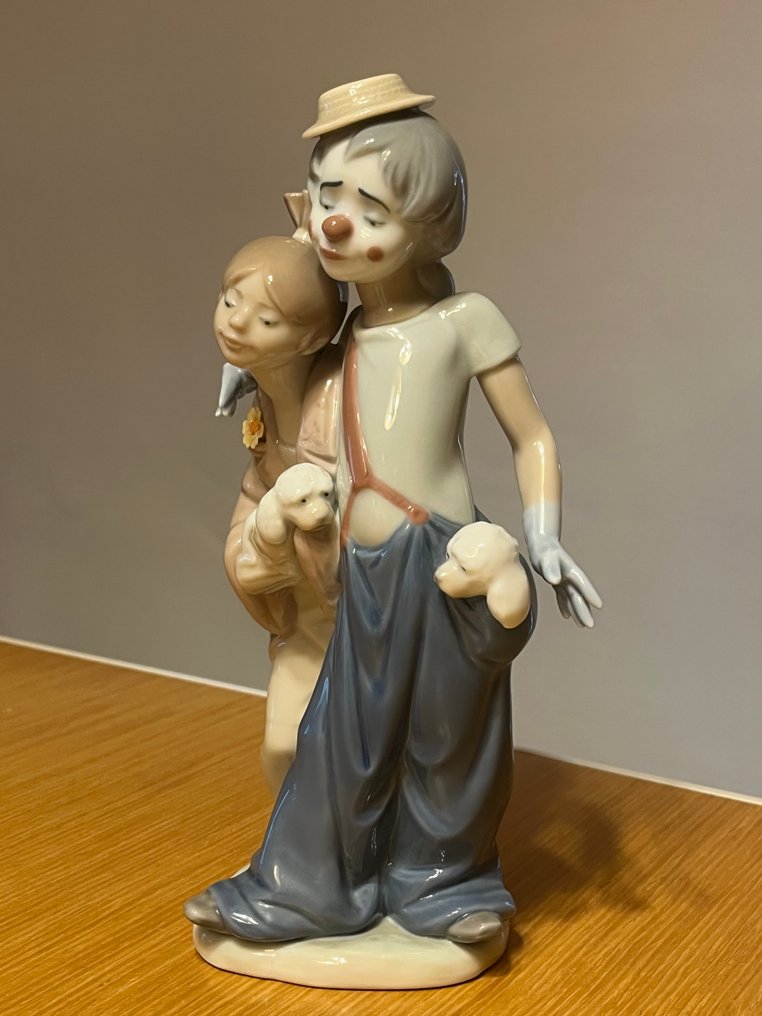 Lladró - Juan Huerta - Sculpture, PALS FOREVER - 22.5 cm - Porcelain - 2000 #2.1