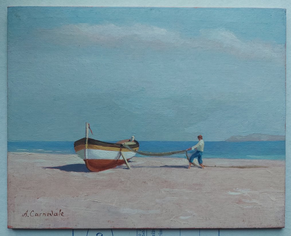 Alberto Carnevale (1931) - Sulla spiaggia #3.2