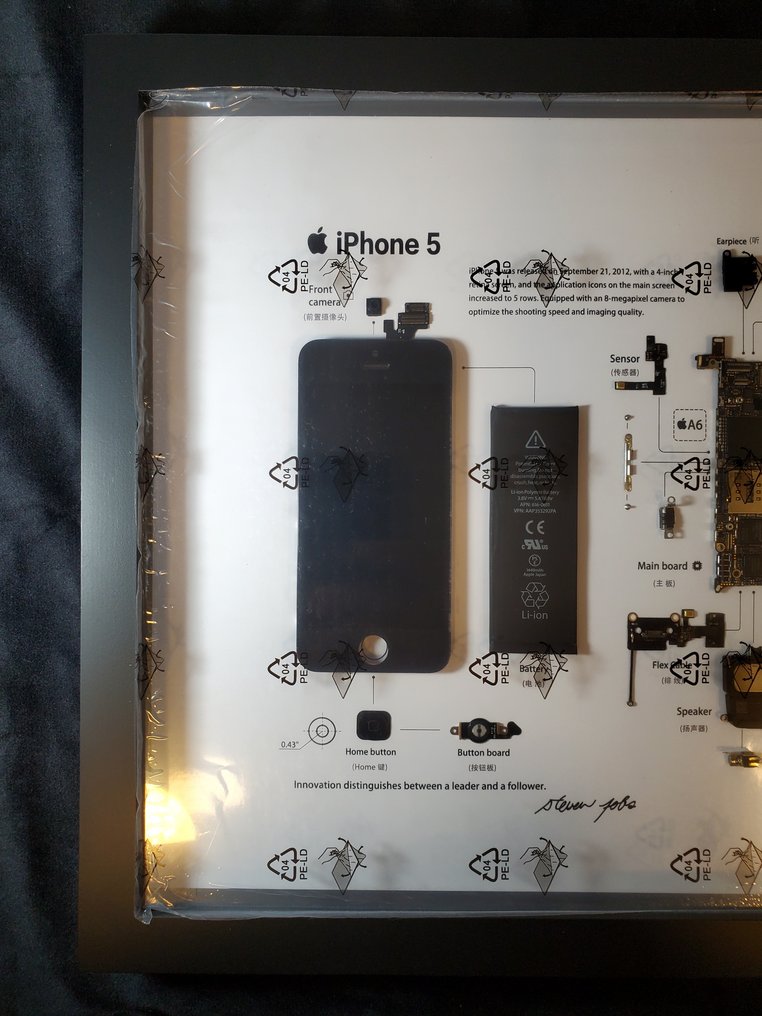 Apple Deconstructed iPhone 5 Art Frame - iPhone #1.0