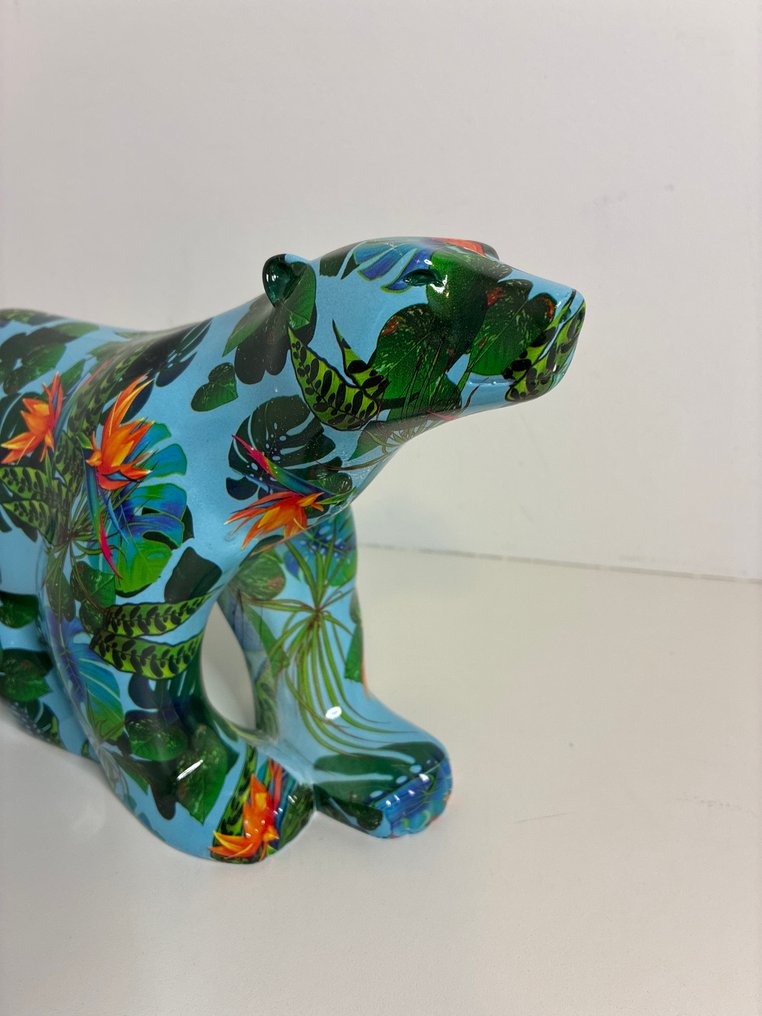 Parastone - D'Après François Pompon - Γλυπτό, POMP11 - Ours Blanc (version Tropical) - 18 cm - Polystone - Ρητίνες #1.0