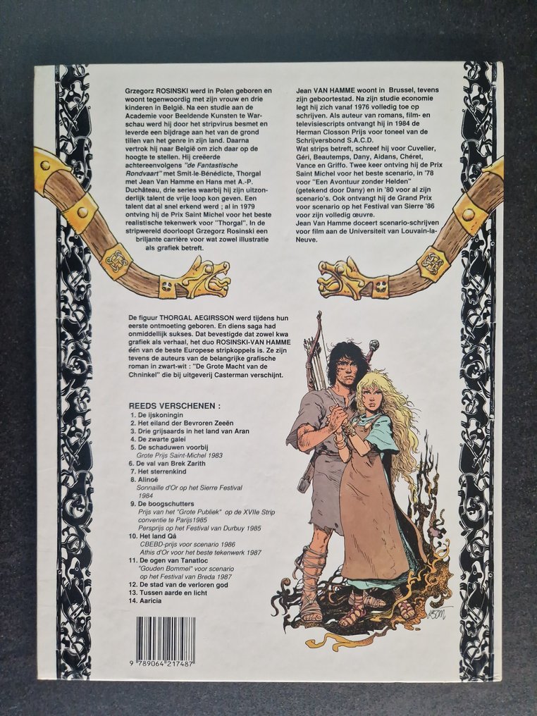 Thorgal 1 t/m 3 HC - 3 Album - Ensipainos - 1989 #2.1