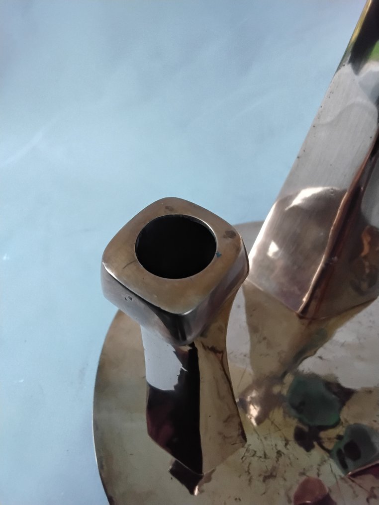 Ljusstake brutalistik (4) - handmade - Brutalistisch #1.0