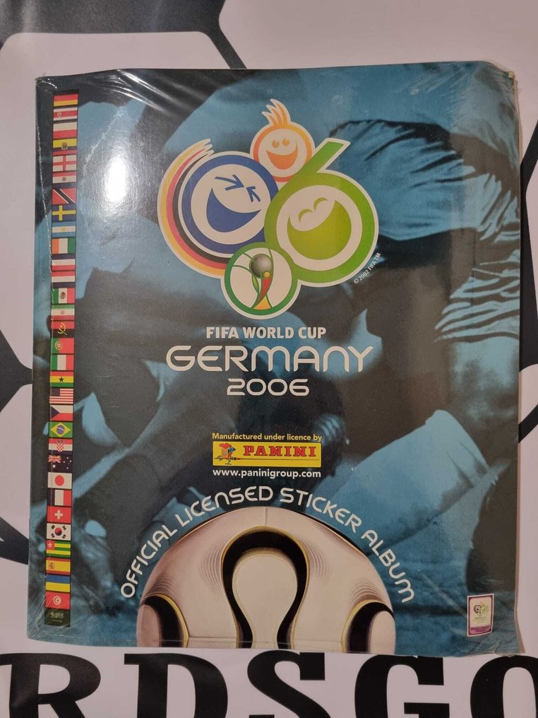 帕尼尼 World Cup Germany 2006 - Messi/Ronaldo rookies - 1 Factory seal (Empty album + complete loose sticker set) - 全新（M） #1.0