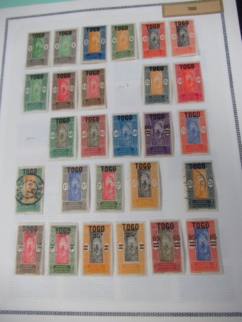 Togo - Colección avanzada de sellos vol.1 #4.3