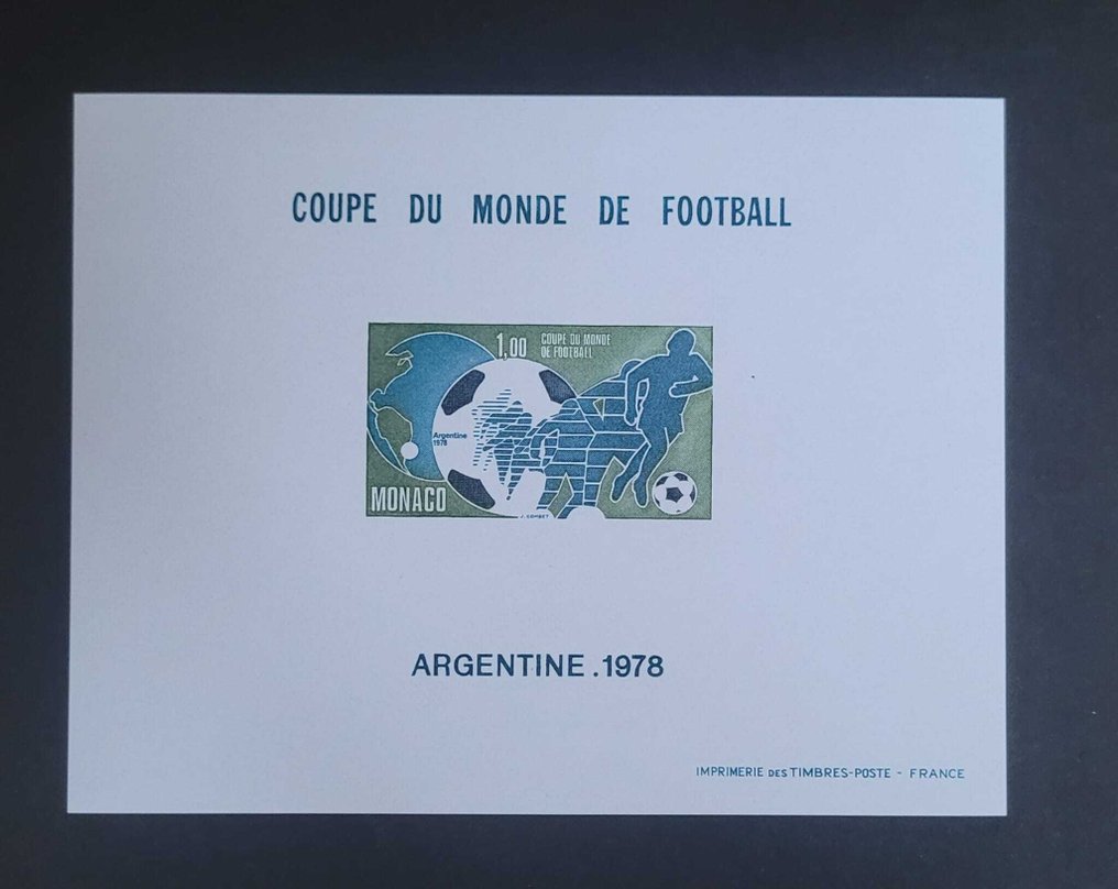 Monaco 1978/1991 - 7 Mint Never Hinged Blocks, 4 rare unhinged, and 3 hinged. #2.1