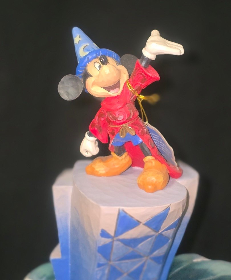Walt Disney Showcase Collection Traditions - Jim Shore - 小雕像, Mickey Sorceror Aprentice Summit of Imagination - 47 cm - 樹脂 - 2020 #1.0