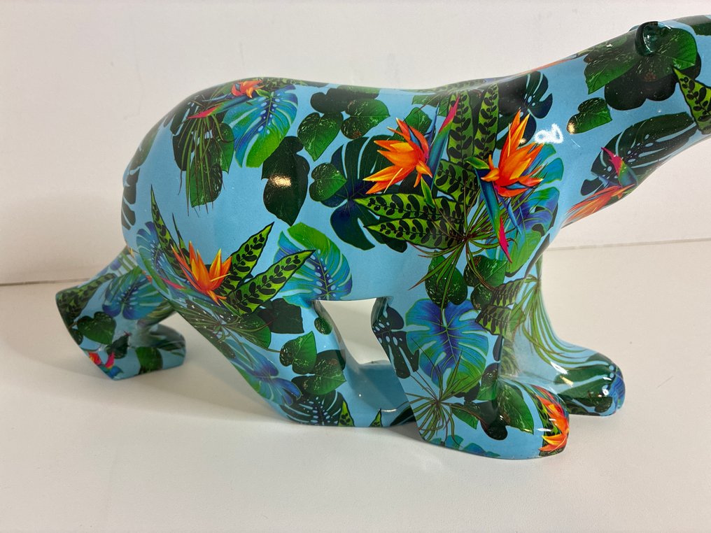 Parastone - D'Après François Pompon - Γλυπτό, POMP11 - Ours Blanc (version Tropical) - 18 cm - Polystone - Ρητίνες #3.2