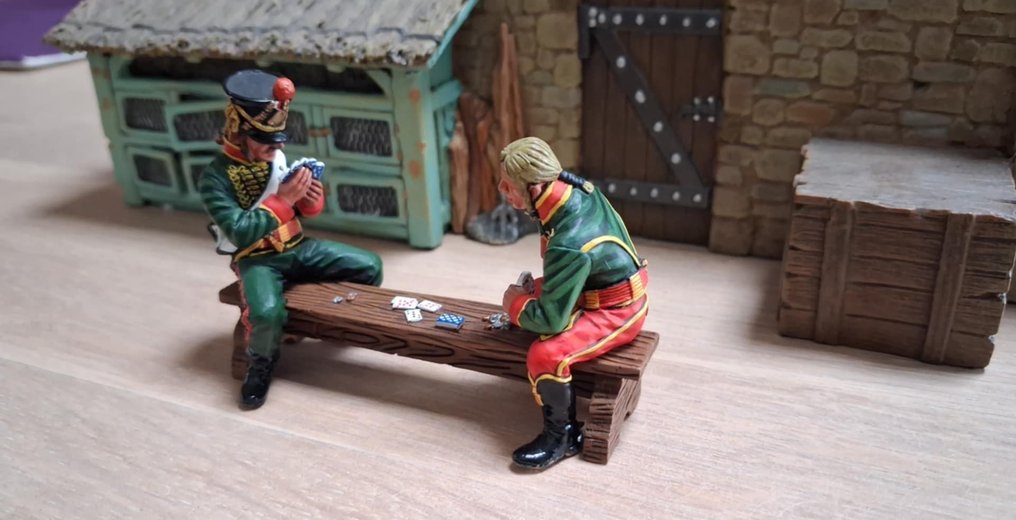 King & Country - Jouet en étain - NA311 The Card Players Set - 2000-2010 - Chine #2.1