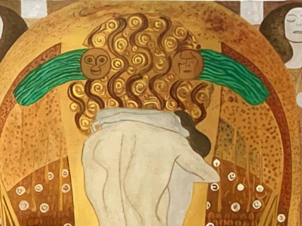 After Gustav Klimt - Beethoven Frieze #4.3