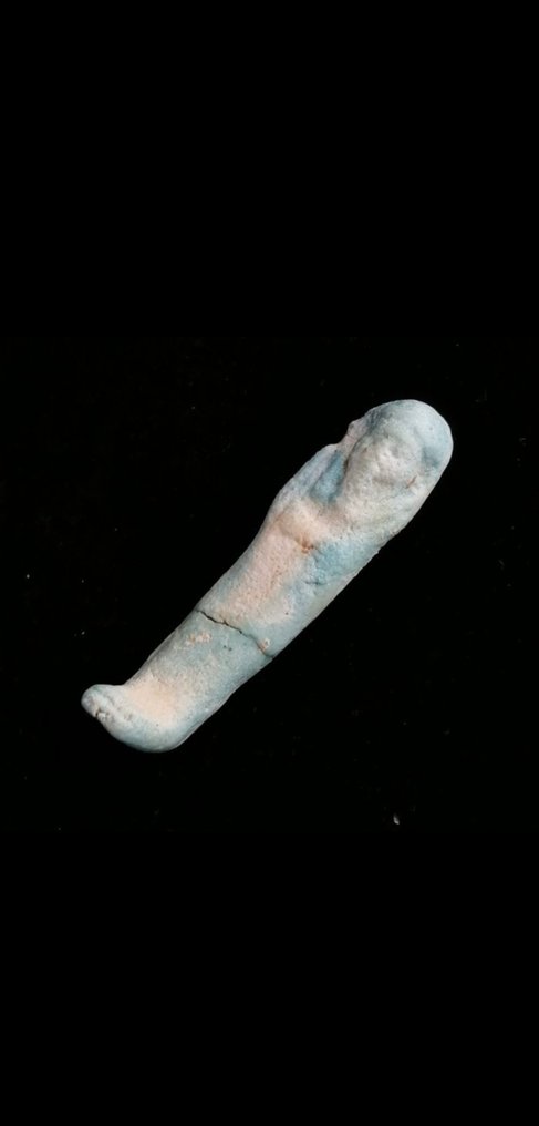Antigo Egito, Pré-dinástico Faience Shabti - 60 mm  (Sem preço de reserva) #1.0