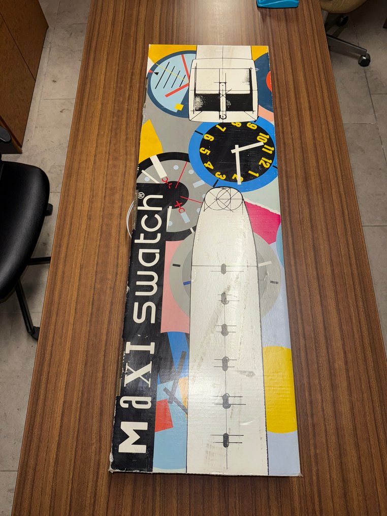 Maxi Swatch - Swatch - Plastic - 1980-1990 - Heartstone GX100 #1.0