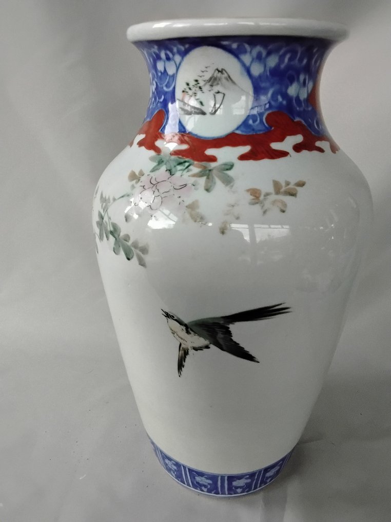 Βάζο - Πορσελάνη - Ιαπωνία - Πιθανώς, Ιαπωνικό Zut. (χωρίς τιμή ασφαλείας) #1.0