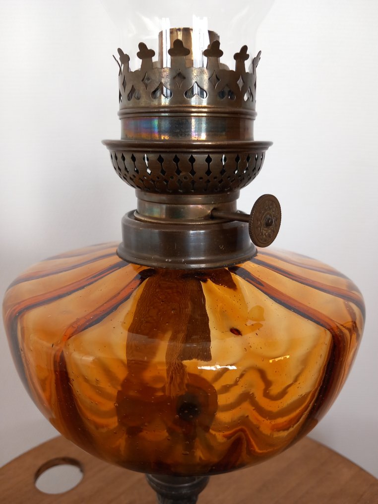 Öljylamppu - Kullattu messinki #4.3