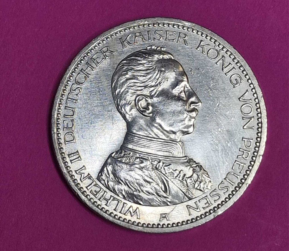 Germany, Empire Wilhelm II. 5 Mark 1913, Prussia (No reserve price) #1.0
