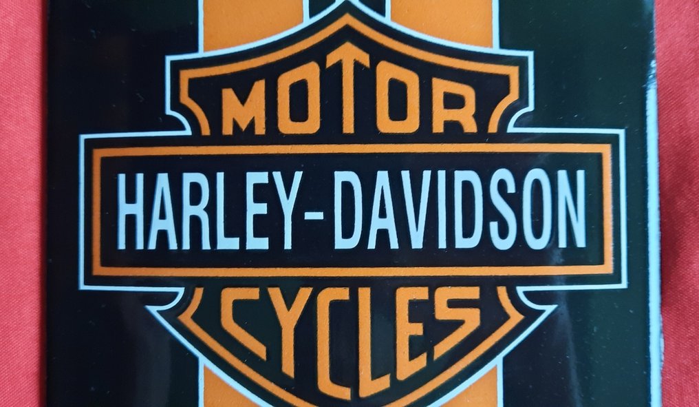 Harley-Davidson - Harley-Davidson email signature - Enamel sign - Enamel, Metal #2.1