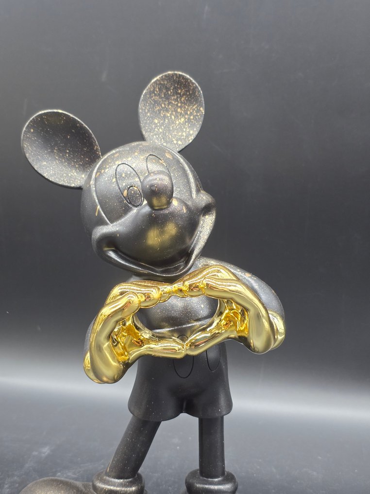 TC-Art - Beeld, Love Gesture - Black & Gold - 30 cm - Hars - 2025 #1.0