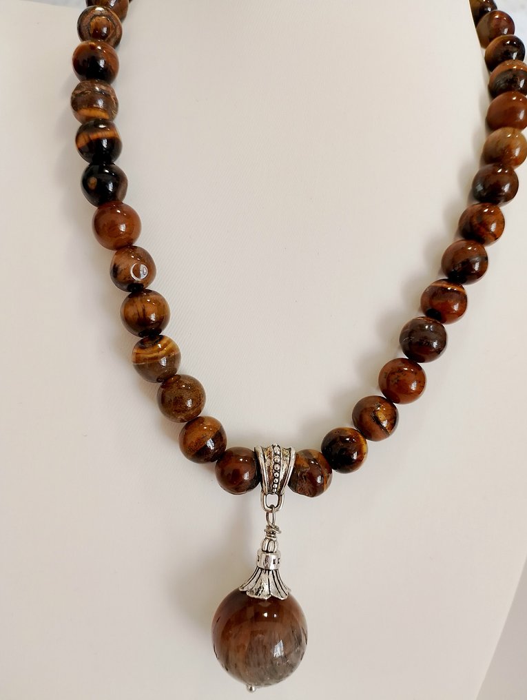 Colar Olho de Tigre - Colar - com pingente Eye Tiger #2.1