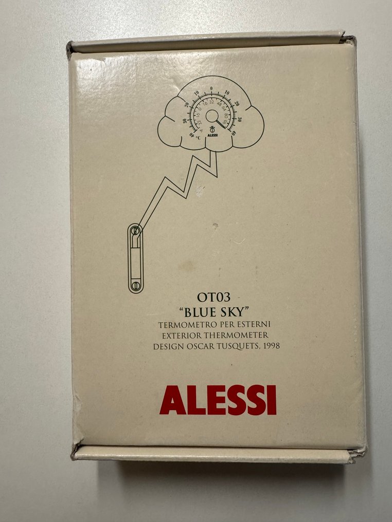 Alessi - Termometr - Plastik - Blue Sky - termometr zewnętrzny #4.3