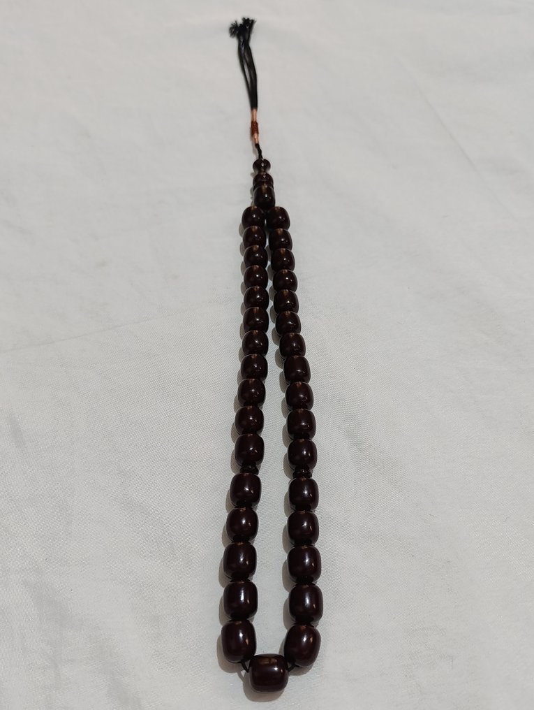  天主教念珠 - 琥珀 - 1970-1980 - 稀有的祈祷念珠  #1.0