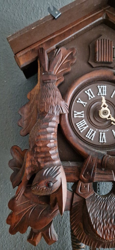 Cuckoo clock - Hekas - Wood, Brass - 1960-1970 #2.1