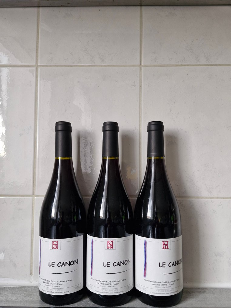 2022 Hirotake Ooka Domaine de la Grande Colline "le Canon" - Rhône - 3 Bottles (0.75L) #1.0