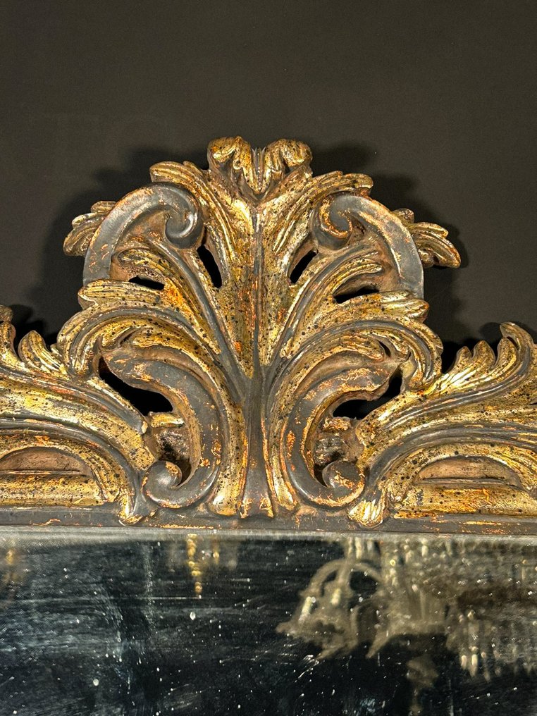 Mirror - Wood - Ancient Gilded Mirror #4.3