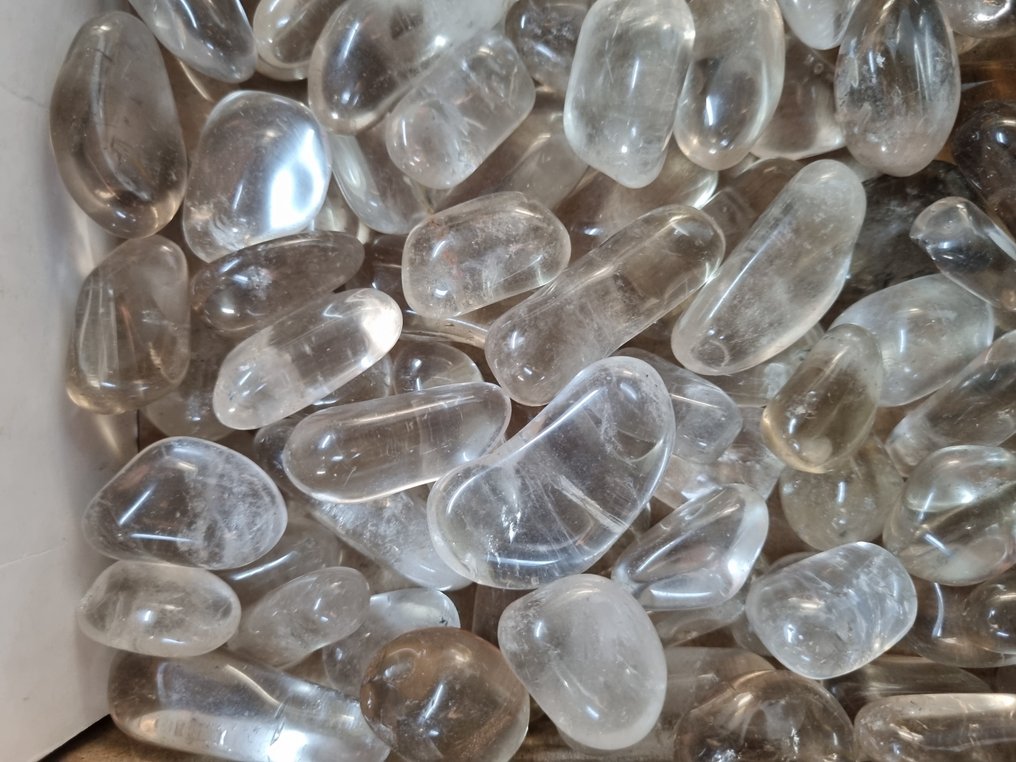 Big Lot HQ 打磨的烟色水晶 - 20 - 50 毫米 自由形式- 1.5 kg #4.3