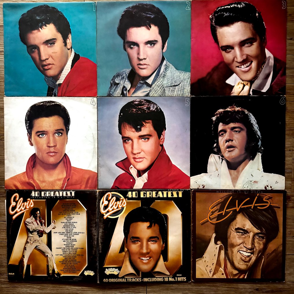 Elvis Presley - 8 Original Albums from Elvis Presley - Múltiples títulos - Disco de vinilo - Stereo - 1974 #1.0