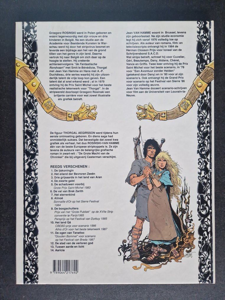 Thorgal 7 t/m 9 HC - 3 Album - First edition - 1989 #2.1