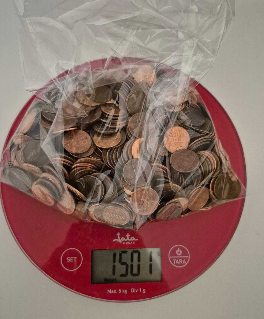 Stati Uniti. 1 Cent Lot of 1,5 Kg - Linconln Memorial Penny (Senza prezzo di riserva) #1.0