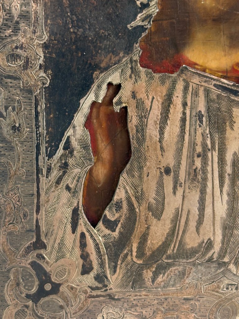 Icon - Christ Pantocrator - Wood #4.3