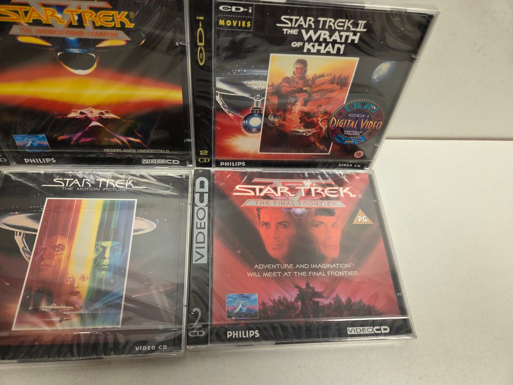 Philips - VIDEO CD - 6x Star Trek - videocollectie (Video CD) - Video game - In original sealed box #4.3