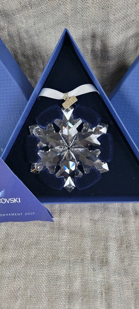Swarovski - Statuetta - Christmas Ornament - Annual Edition 2012 - 1125019 - Box + Certificate - Cristallo #2.1