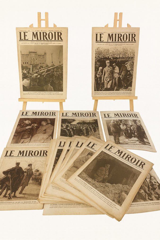 France - Le Miroir, 34 authentic WWI editions – Historical front photography - Military accessories - 1915 #1.0